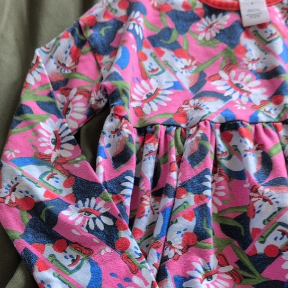 Nordstrom Cristina Martinez Pink Floral Top - Picture 5 of 6